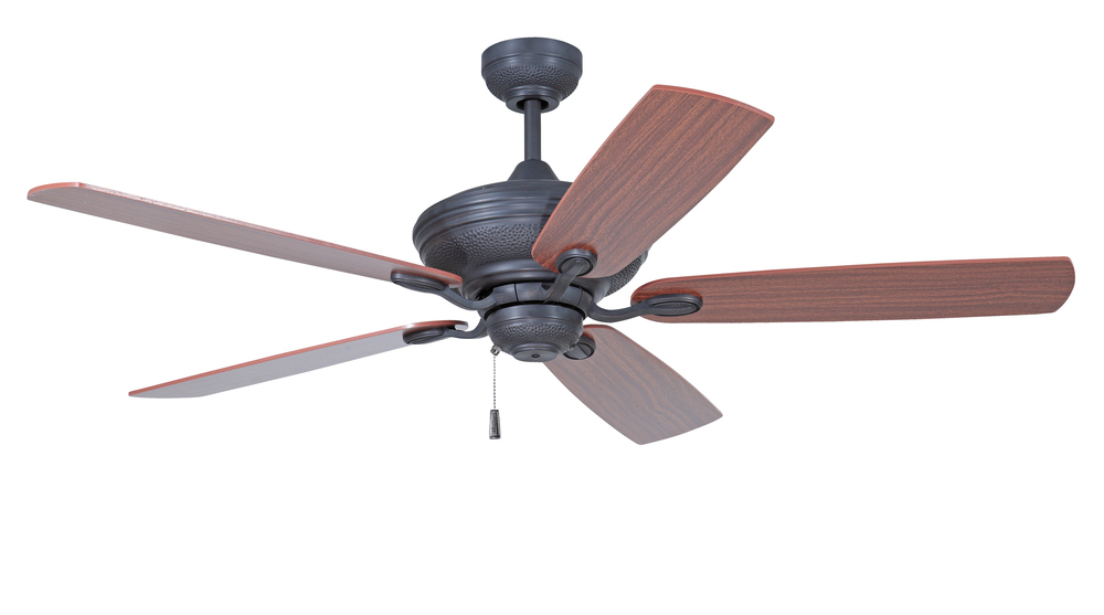 Anvil 52" Ceiling Fan with Blades in Aged Bronze Brushed