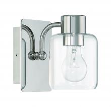 Craftmade 17705PLN1 - Rori 1 Light Wall Sconce in Polished Nickel