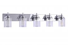 Craftmade 17441CH5 - Reeves 5 Light Vanity in Chrome