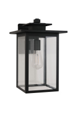Craftmade ZA7024-TB - Rock Creek 1 Light 15.38" Outdoor Wall Lantern in Textured Black