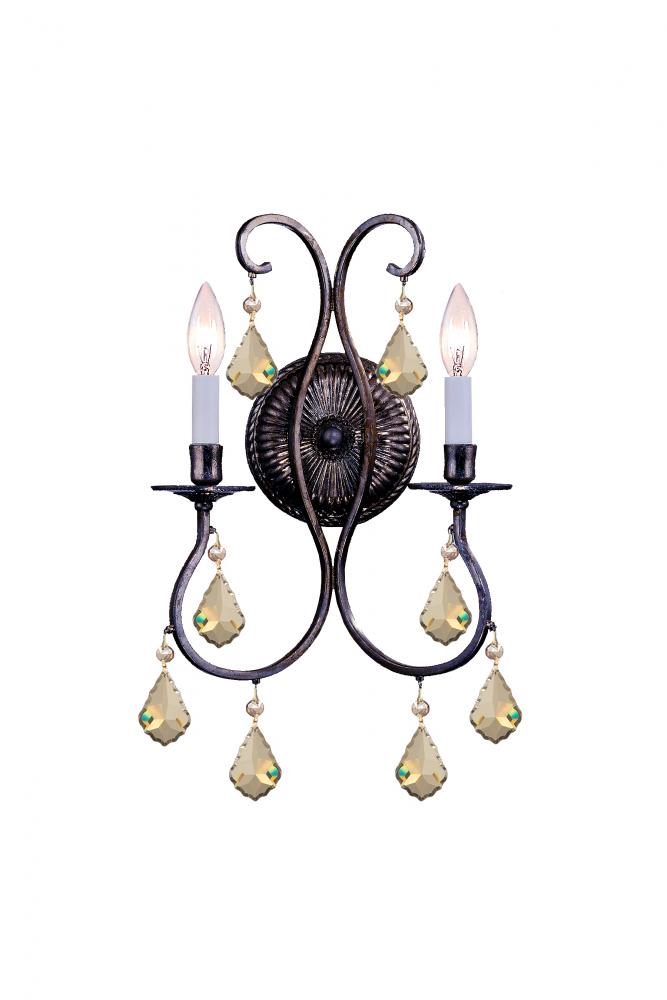 Sconce W10.5" H18.5" Ext6" 2-60W Q2