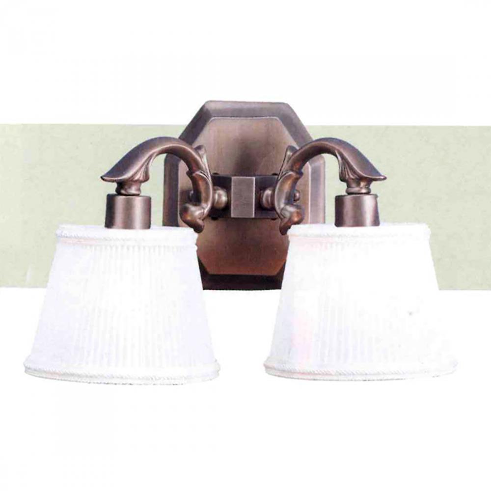 Sconce Pewter Aged 2-60W