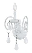 Crystorama 1071-WW-WH-MWP - Envogue 1 Light Wet White Sconce