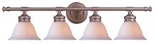 Crystorama 694-SN - Sconce Pewter W34 H9 Ext7 4-60W Q2