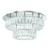 Crystorama ED3552001CH - Kinsley LED Polished Chrome Flush Mount