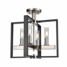 DVI DVP30211SN+GR-CL - BLAIRMORE 4 LT SEMI FLUSH