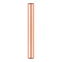 Matthews Fan Company 20DR-CP - 20" Downrod for Matthews Gerbar Fans - Polished Copper Finish