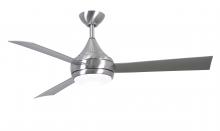 Matthews Fan Company DA-BS-BS - Donaire wet location 3-Blade paddle fan constructed of 316 Marine Grade Stainless Steel