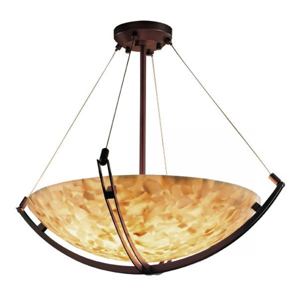 36" Pendant Bowl w/ Crossbar