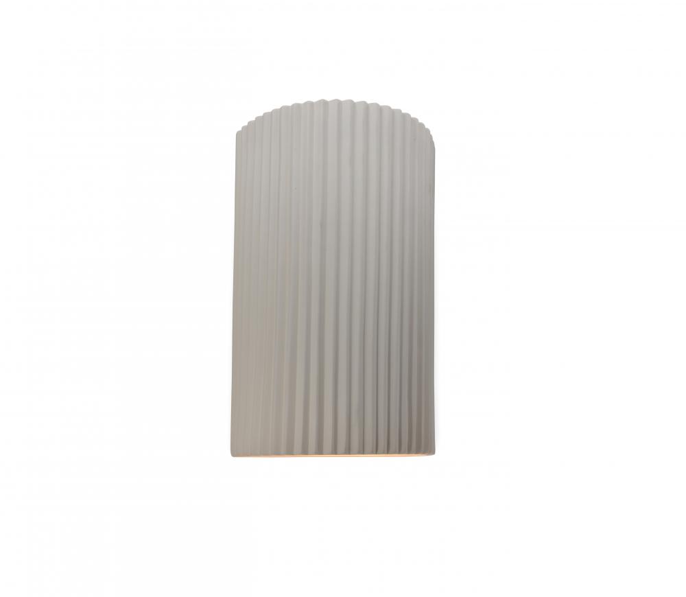 Small ADA LED Pleated Cylinder (Outdoor)