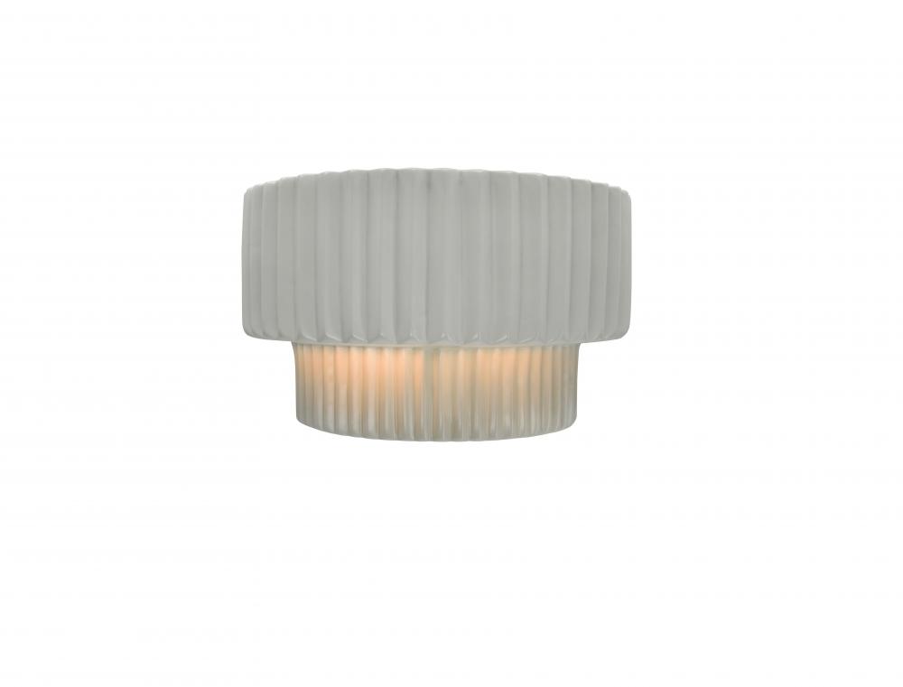 Tier ADA Pleated Wall Sconce