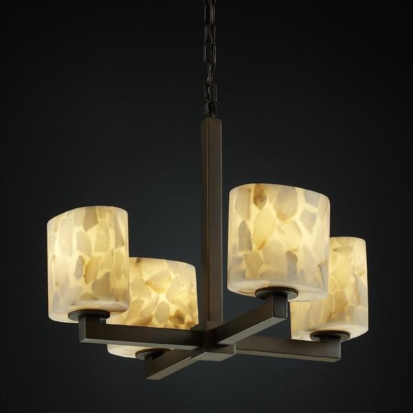 Modular 4-Light Chandelier