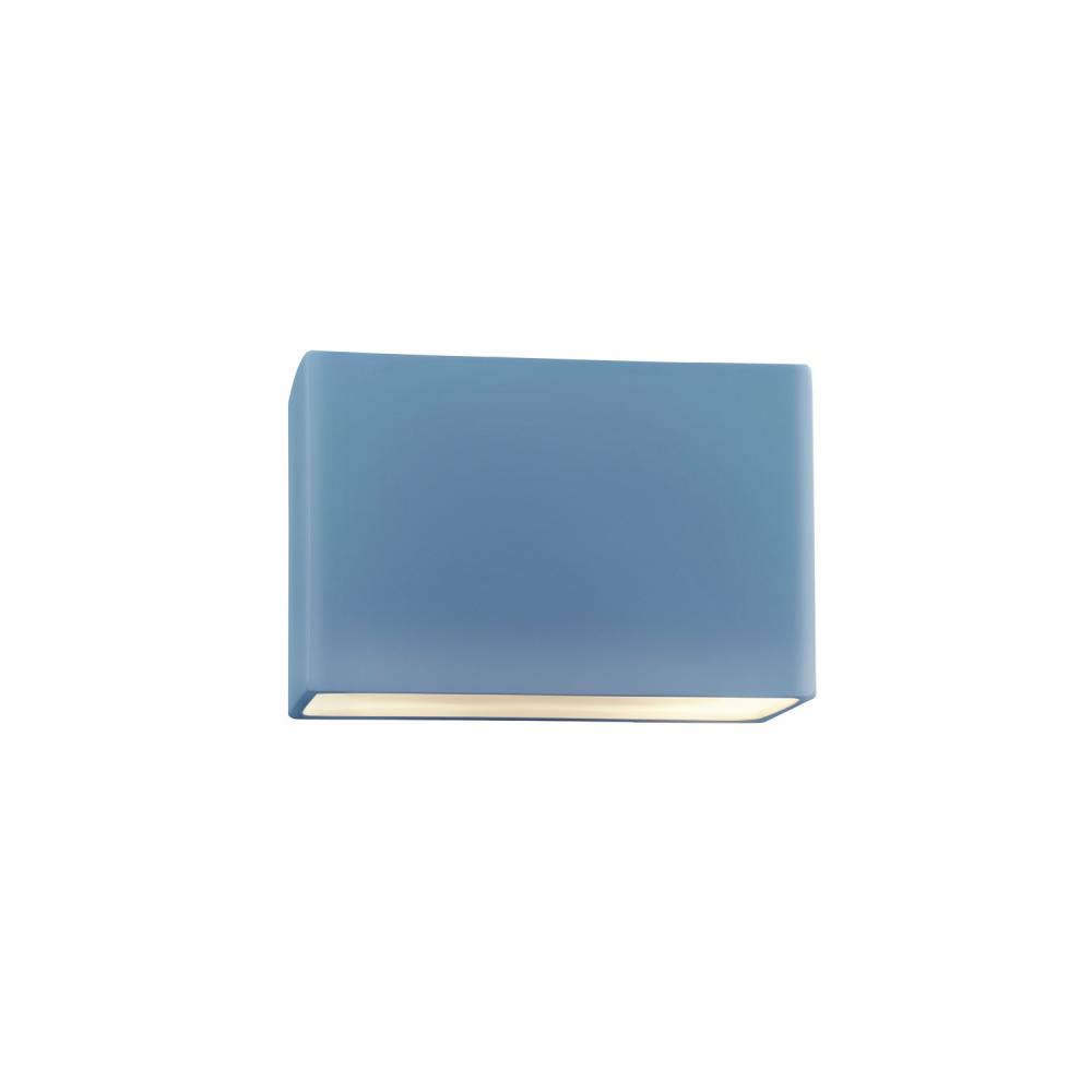 Small ADA Outdoor LED Wide Rectangle - Open Top & Bottom