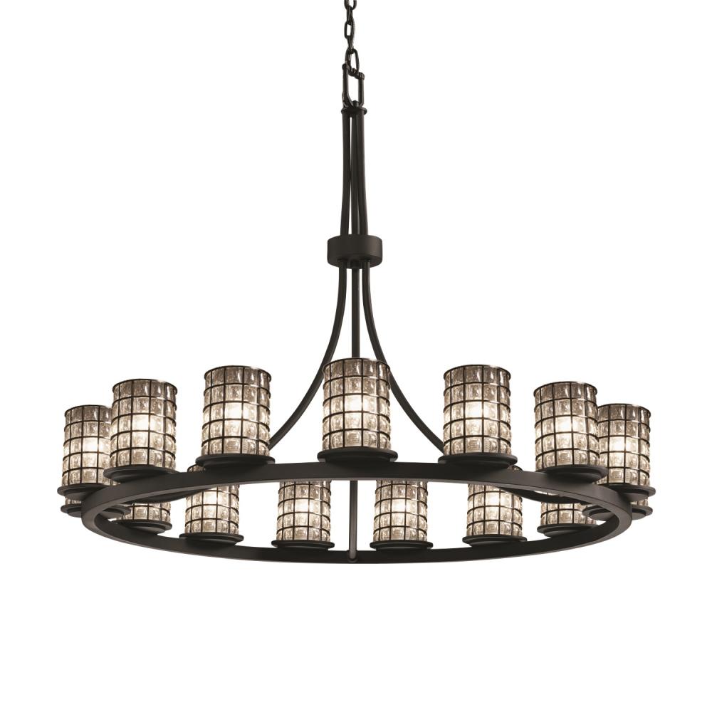 Dakota 15-Light 1-Tier Ring LED Chandelier