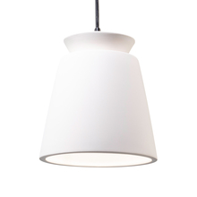 Justice Design Group CER-6425-BIS-MBLK-BKCD - Small Trapezoid Pendant