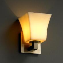 Justice Design Group CNDL-8921-14-CREM-MBLK - Modular 1-Light Wall Sconce