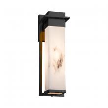 Justice Design Group FAL-7544W-MBLK - Pacific Large Outdoor LED Wall Sconce