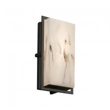 Justice Design Group FAL-7562W-MBLK - Avalon Small ADA Outdoor/Indoor LED Wall Sconce