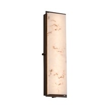 Justice Design Group FAL-7565W-DBRZ - Avalon 24" ADA Outdoor/Indoor LED Wall Sconce