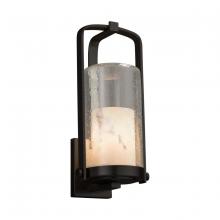 Justice Design Group FAL-7584W-10-MBLK - Atlantic Large Outdoor Wall Sconce