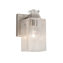 Justice Design Group FSN-8471-15-SEED-NCKL - Ardent 1-Light Wall Sconce