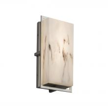 Justice Design Group FAL-7562W-NCKL - Avalon Small ADA Outdoor/Indoor LED Wall Sconce