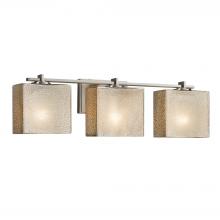 Justice Design Group FSN-8443-55-MROR-NCKL - Era 3-Light Bath Bar