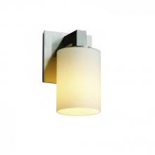 Justice Design Group FSN-8921-40-MROR-NCKL - Modular 1-Light Wall Sconce