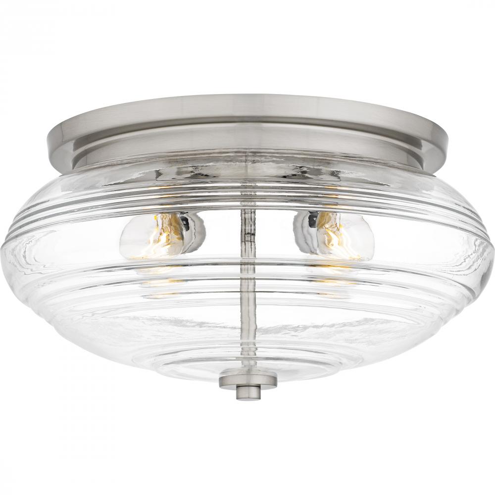 Gatonby 4-Light Brushed Nickel Flush Mount