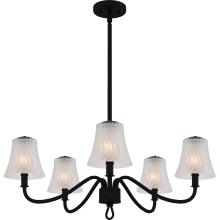 Quoizel MCK5030MBK - McKinney 5-Light Matte Black Chandelier