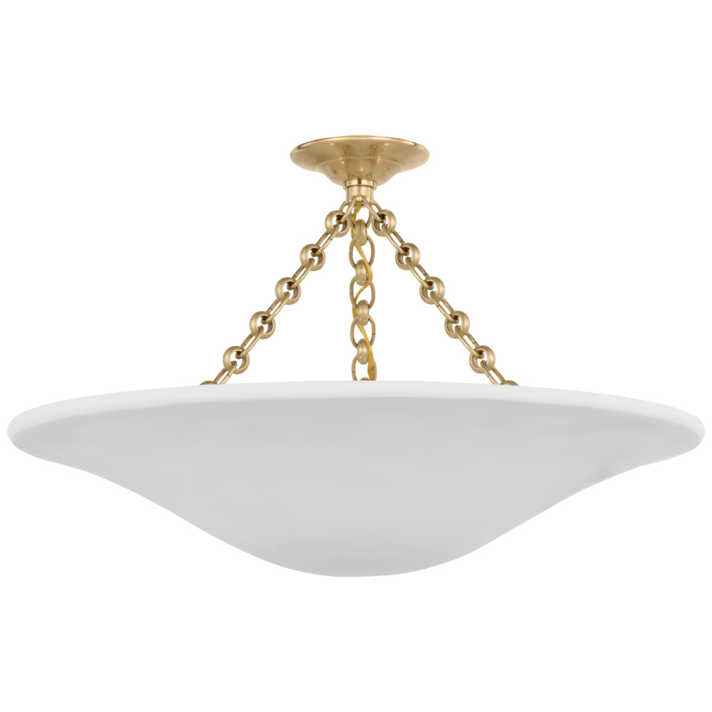 Mollino 24" Semi-Flush Mount