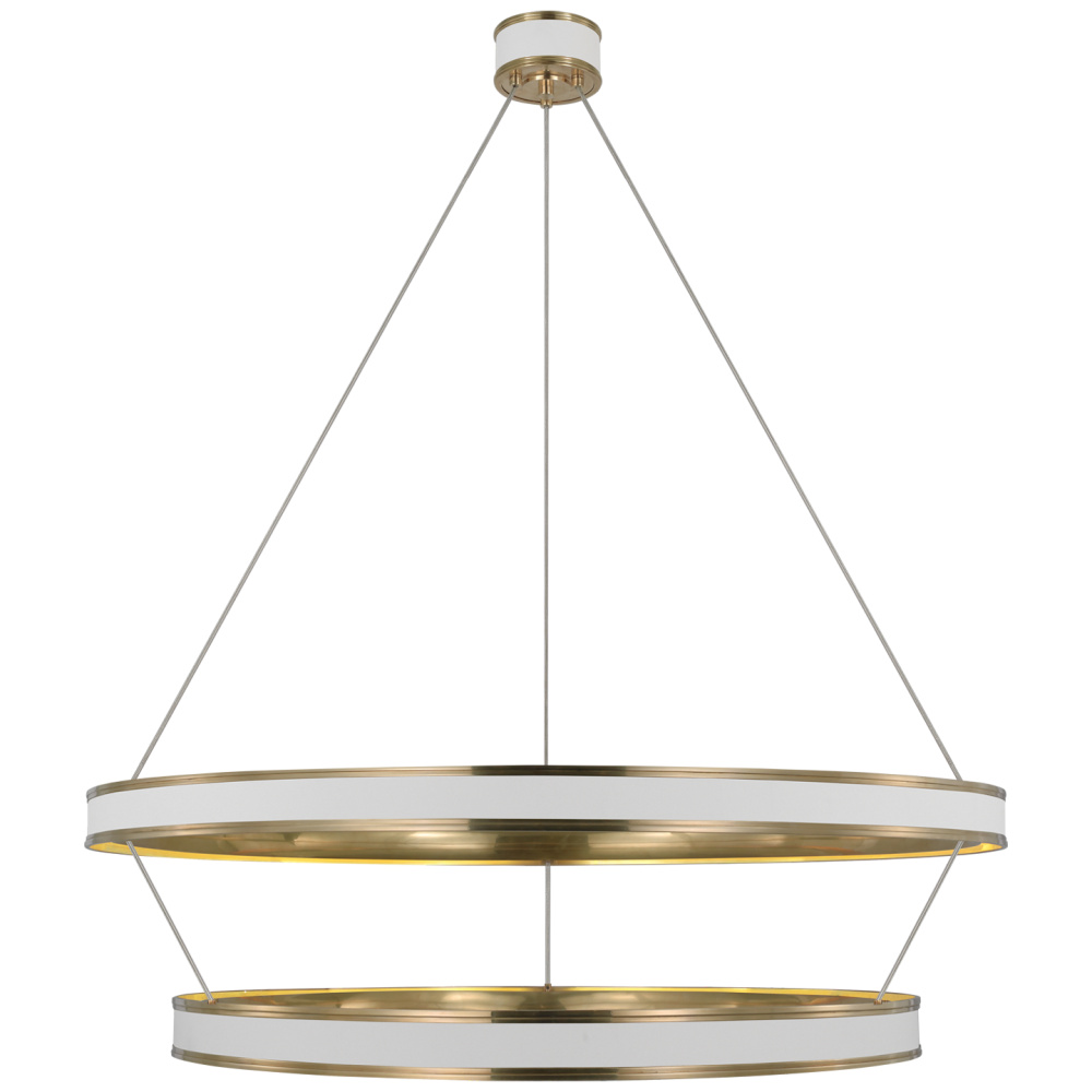Connery 50" Two-Tier Ring Chandelier