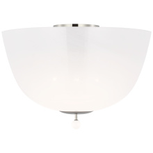Visual Comfort & Co. Signature Collection ARN 4232PN-WSG - Brisa 16" Semi-Flush Mount