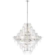 Visual Comfort & Co. Signature Collection ARN 5456PN-CSG - Loire 44" Grande Entry Chandelier