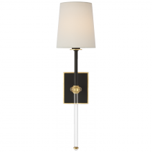 Visual Comfort & Co. Signature Collection JN 2052MBK/CG-L-CL - Lucia 21" Cordless Sconce