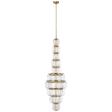 Visual Comfort & Co. Signature Collection WF 5020NB-CC - Killarney 19" Layered Entry Chandelier