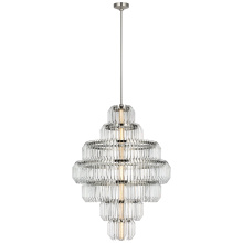Visual Comfort & Co. Signature Collection WF 5021PN-CC - Killarney 32" Layered Chandelier