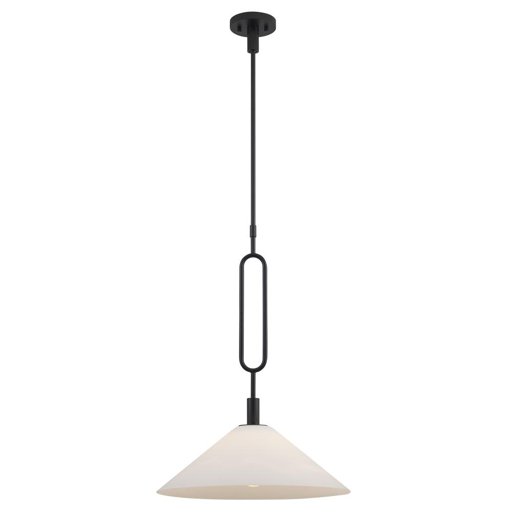 Lumidrop 1 - Light Modern Pendant with Opal Glass