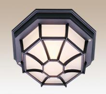 Trans Globe 40582 SWI - Benkert 1-Light, Weblike Design, Enclosed Flush Mount Ceiling Lantern Light