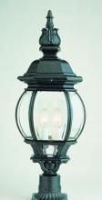 Trans Globe 4062 RT - Parsons 4-Light Traditional French-inspired Post Mount Lantern Head