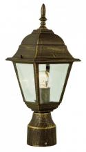 Trans Globe 4414 BK - Argyle 15" Postmount Lantern