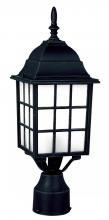 Trans Globe 4421 BK - San Gabriel 18.5" Postmount Lantern
