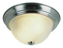 Trans Globe 58801 BN - Del Mar 13" Flush Mount Indoor Ceiling Light