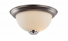 Trans Globe 70526-11 BN - Mod Pod 1-Light, 11.5-in. Flush Mount Ceiling Light