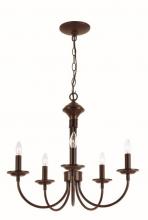 Trans Globe 9015 ROB - Candle 19" Chandelier