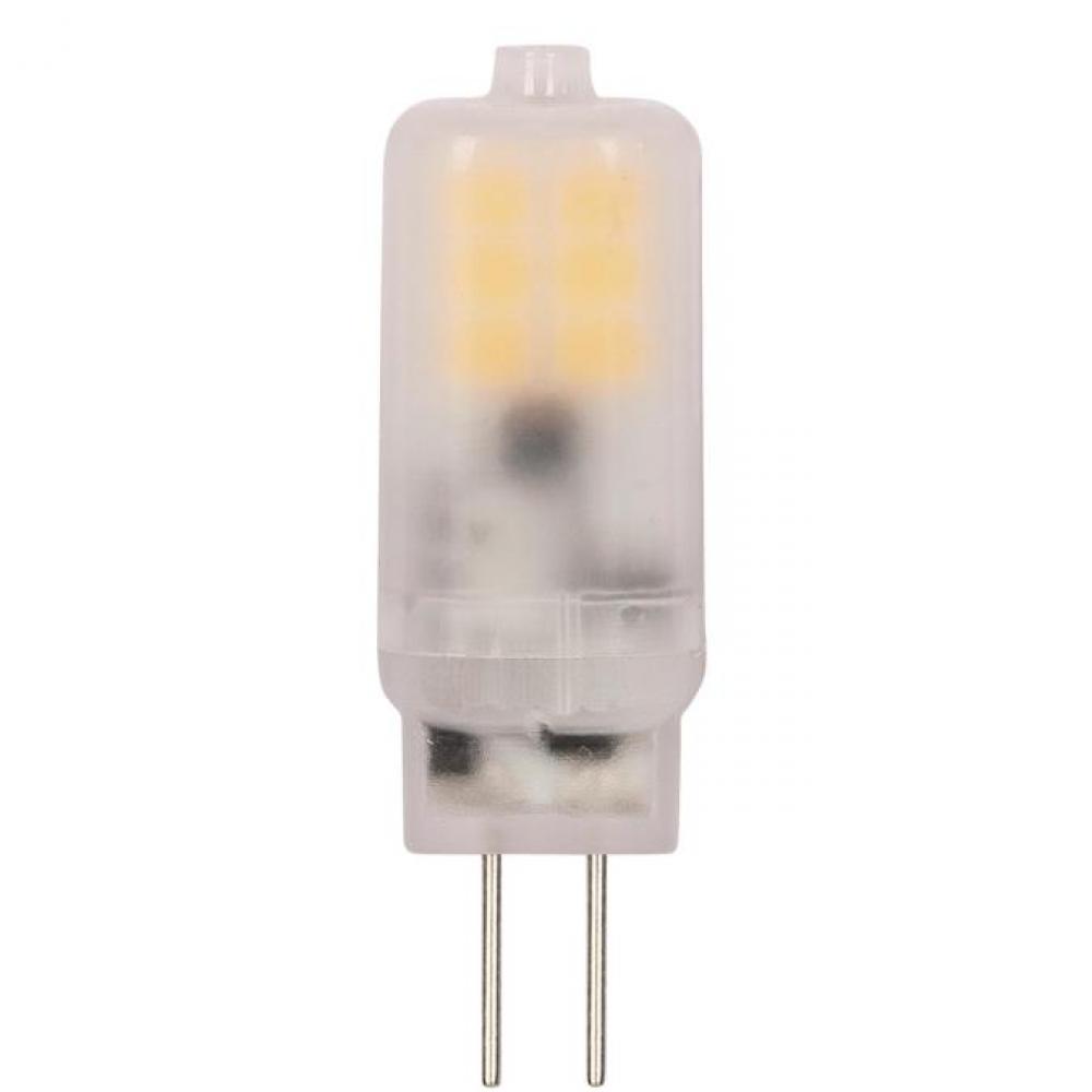 1.5W G4 LED Frosted 3000K G4 Pin Base, 12 Volt, Card