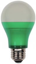 Westinghouse 0315200 - 6W Omni A19 LED Party Bulb Green E26 (Medium) Base, 120 Volt, Box