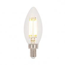 Westinghouse 5265100 - 4.5W B11 Filament LED Dimmable Clear 3000K E12 (Candelabra) Base, 120 Volt, Box