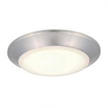 Westinghouse 6134200 - 7.5 in. 16W Dimmable LED Surface Mount with Color Temperature Selection Brushed Nickel Finish