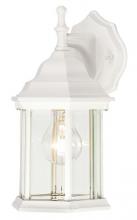 Westinghouse 6783400 - Wall Fixture Textured White Finish Clear Beveled Glass